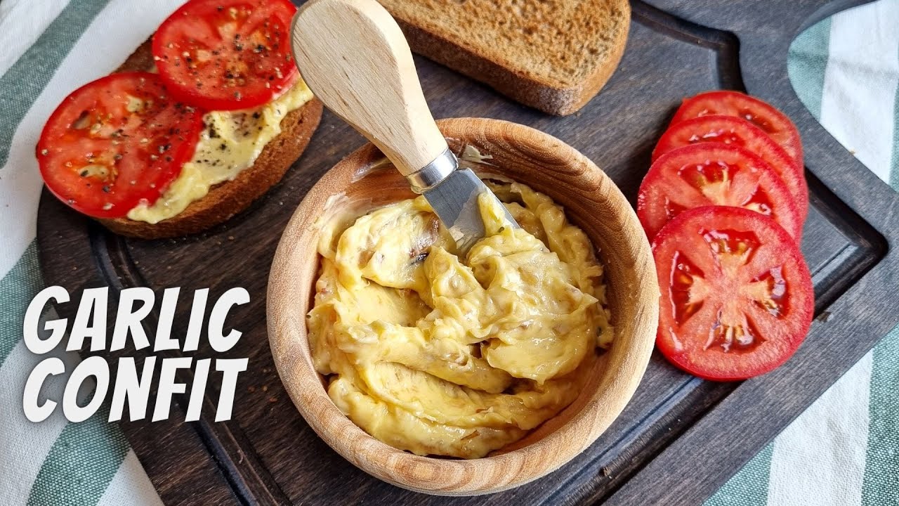 How to make Garlic Confit at home | Garlic Butter Recipe