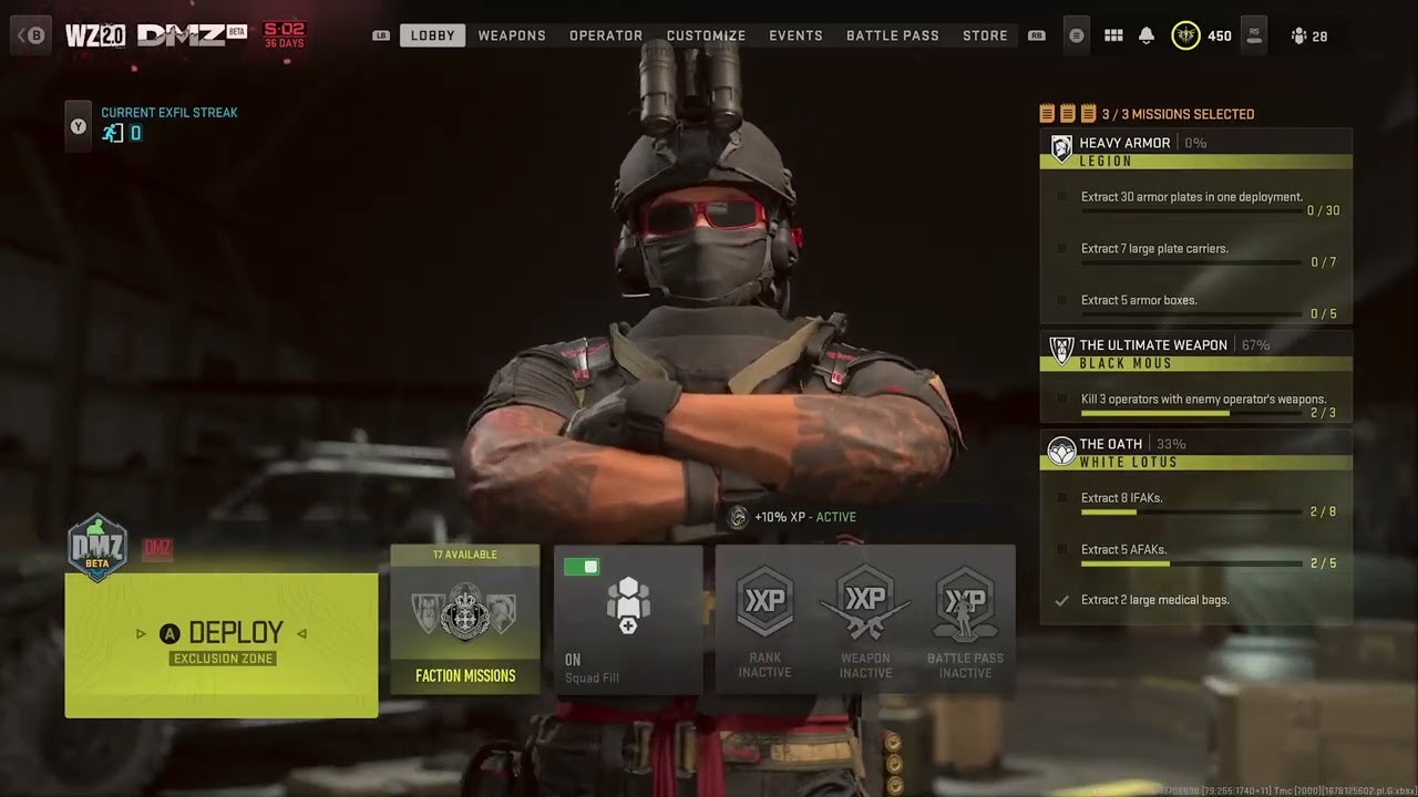 Season 02 DMZ Run (Boating and Entering | The Oath | The Ultimate Weapon)
