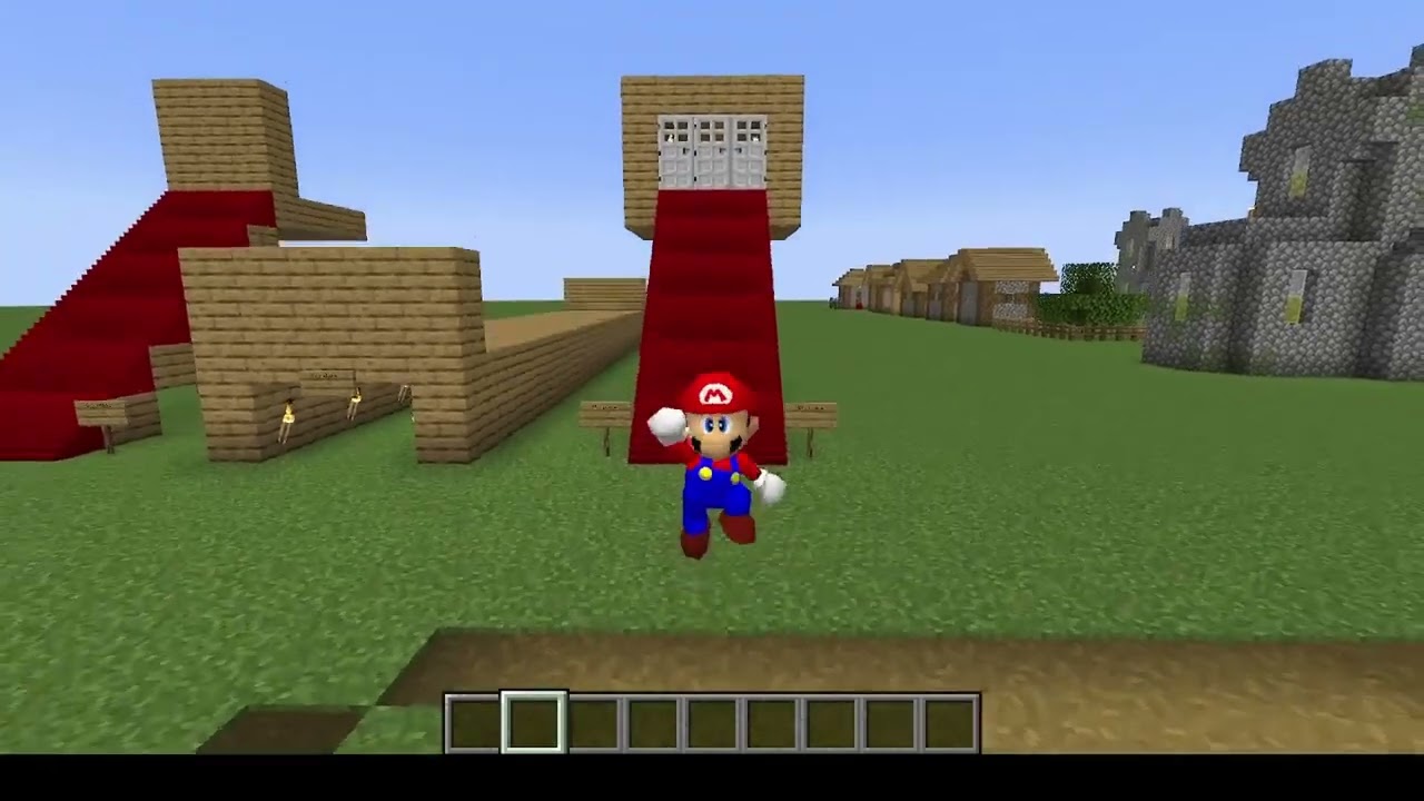 Minecraft Mario 64 Mod blj
