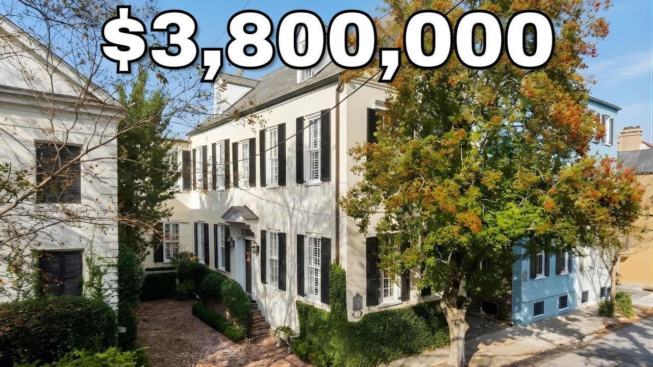 Inside a $3.8m, 183-year-old home in Charleston, SC