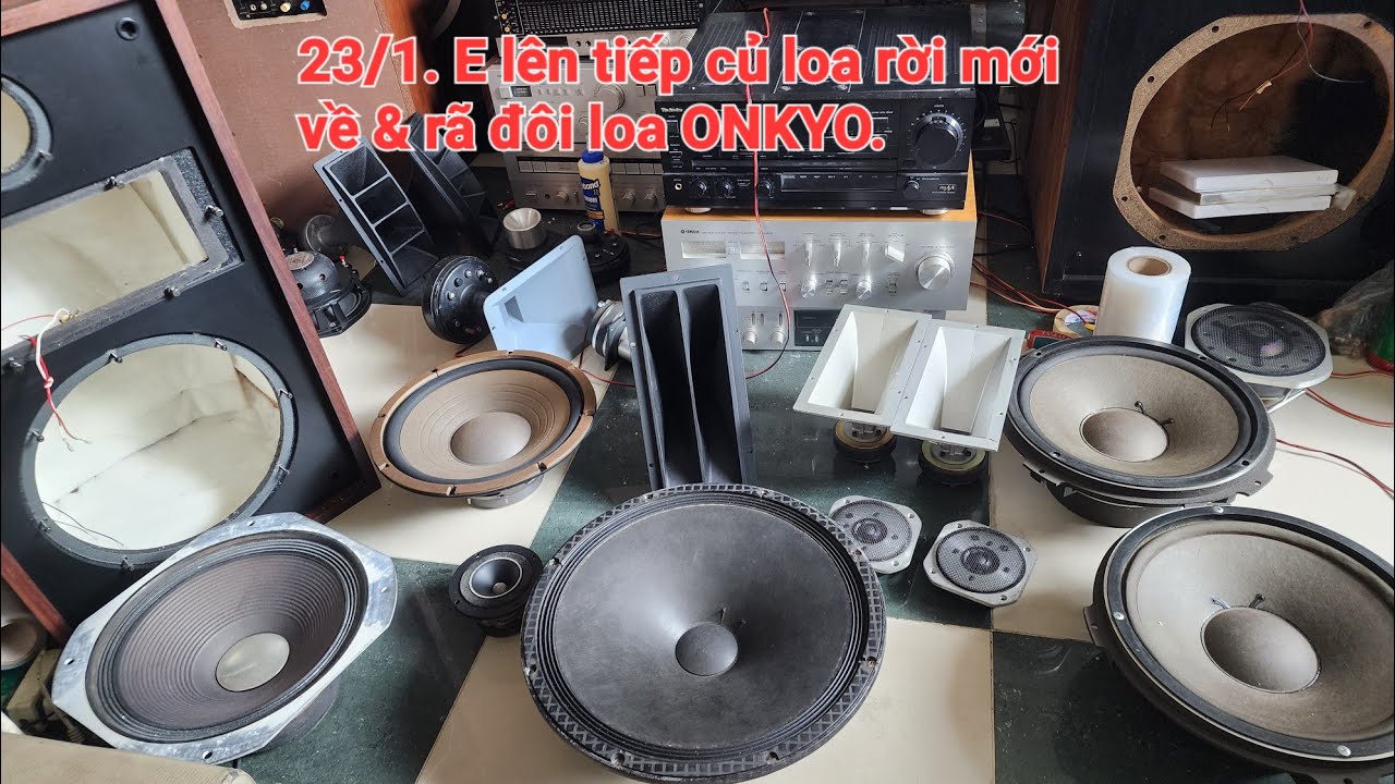 23/1. E lên tiếp củ loa rời mới về và rã đôi ONKYO. LH 0702 582818 (Zalo)