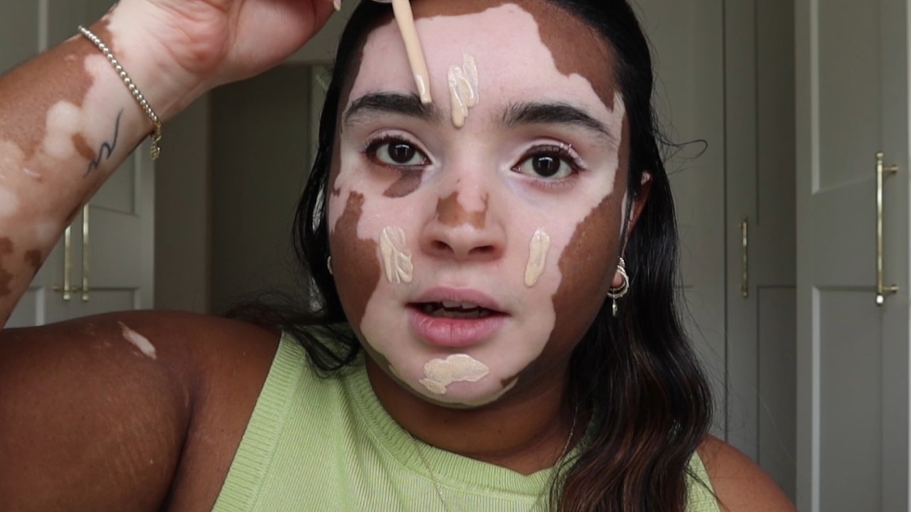 HOW I DO MY MAKEUP WITH VITILIGO