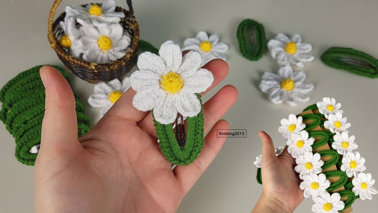 The much-anticipated hair clip pattern that you can make 50 of in a single day has arrived!