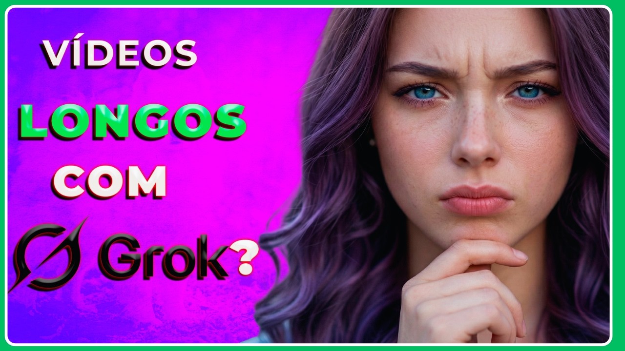 🤯ESSA técnica secreta transforma 6s em vídeos longos noGrok.
