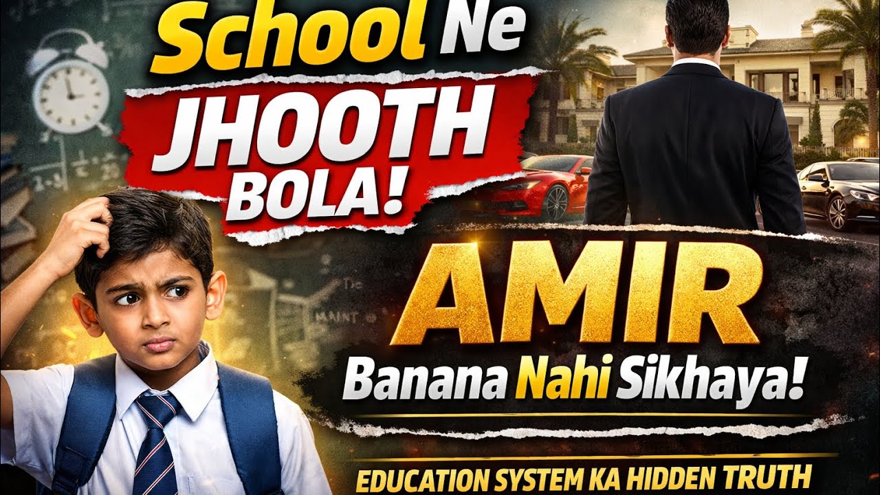 Sach Kadwa Hai: School Hume Rich Banana Nahi Sikhata!