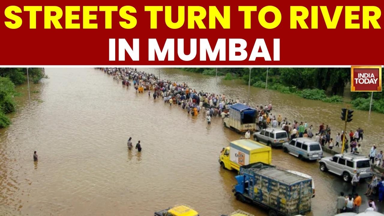 Heavy Rains Lash Mumbai: Severe Waterlogging Reported, BMC Shuts Schools and Colleges