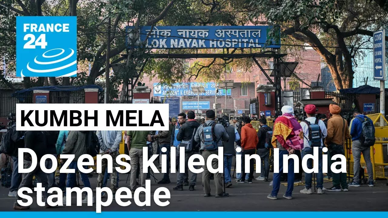 Dozens killed in India stampede as crowds rush to Kumbh Mela's festival • FRANCE 24 English