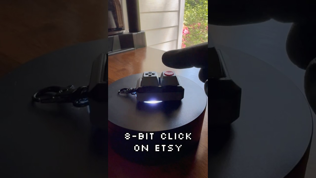 8-Bit Click is now on Etsy! #3DPrinting #EtsyDrop