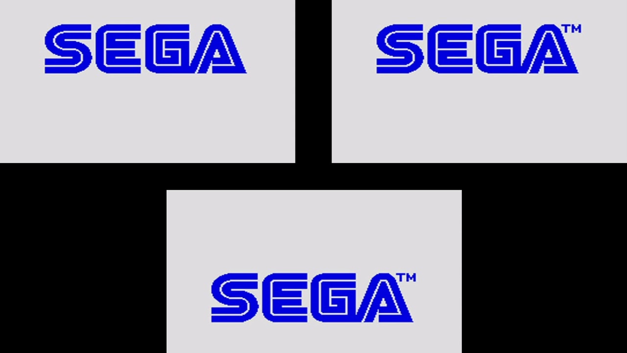 Sega Logo Comparison (Sonic 3D Blast)