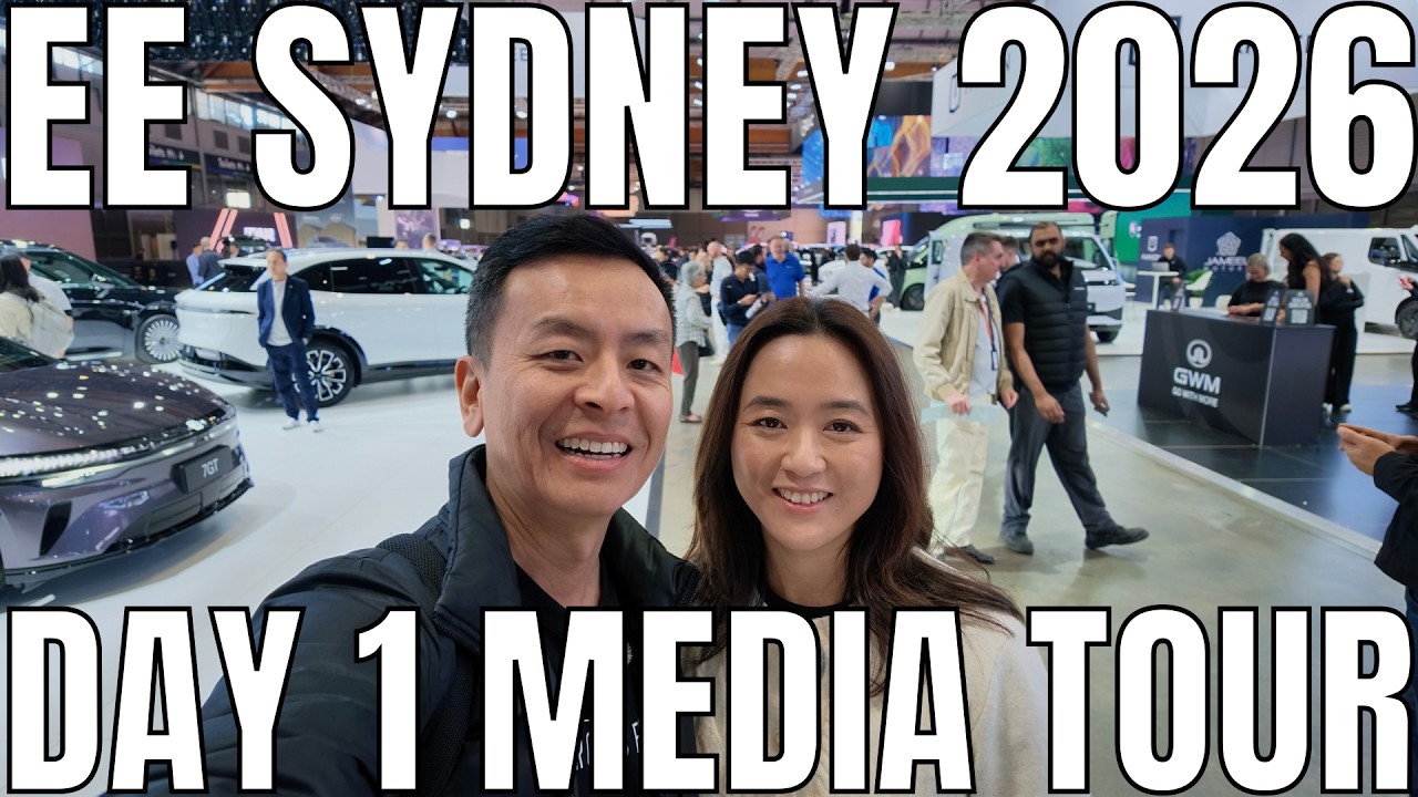 Everything Electric Sydney 2026, Австралия, день 1: Эксклюзивный пресс-тур