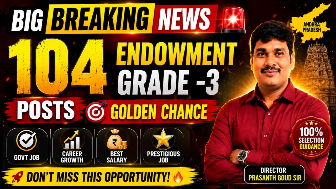 🚨 104 Posts Confirmed? | Endowment Grade-3 BIG Update | Full Details