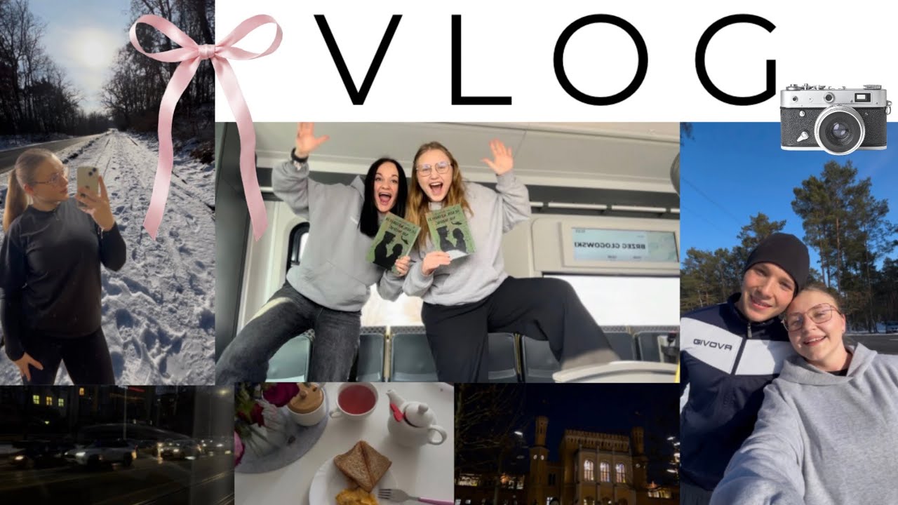VLOG: biegniemy 5km, wracam do Wrocławia, luźny weekend🏃‍♀️📚✨