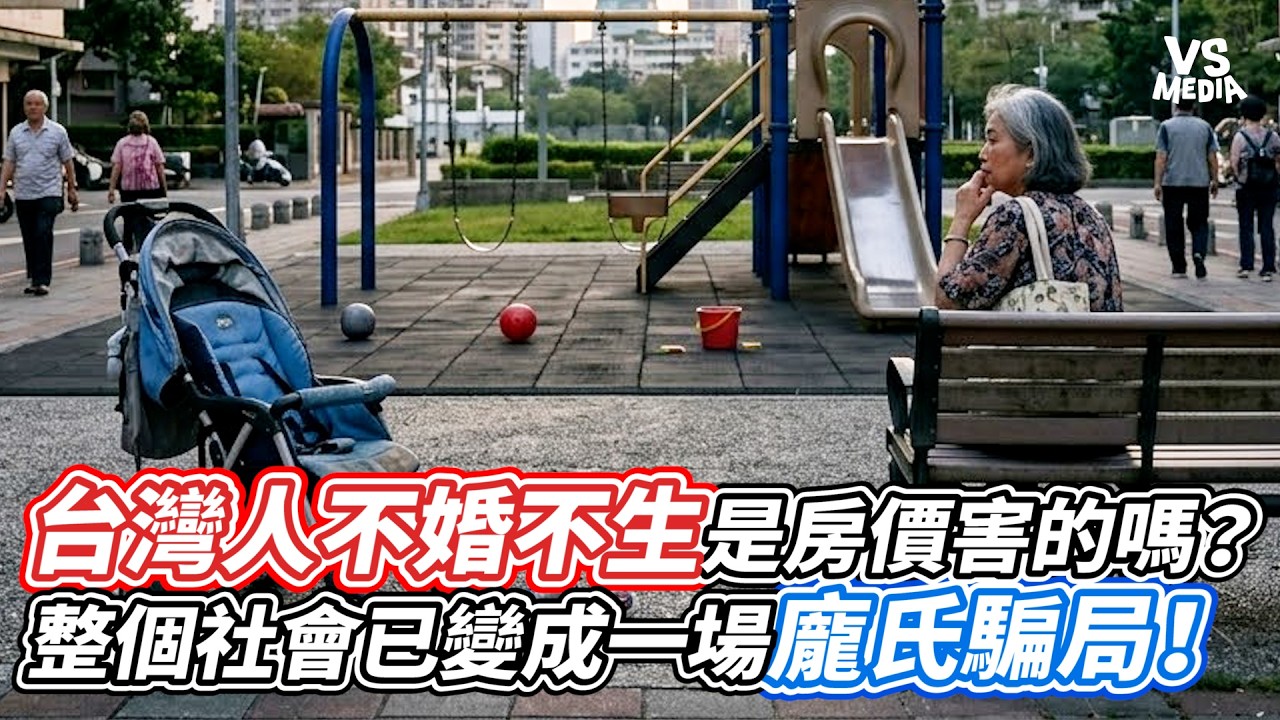 台灣人不婚不生是房價害的嗎？整個社會已變成一場龐氏騙局！｜VS MEDIAｘ@Nantoubuyhouse