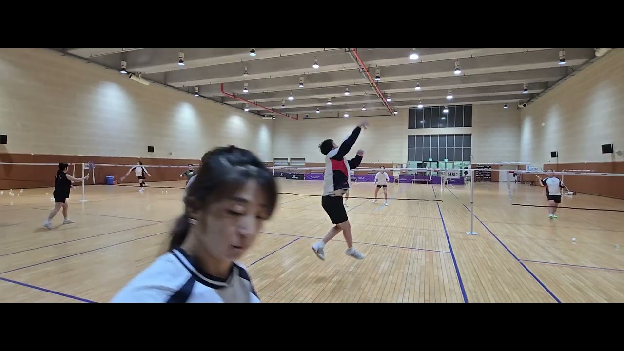 지지 않았다ㅋㅋ #배드민턴 #민턴 