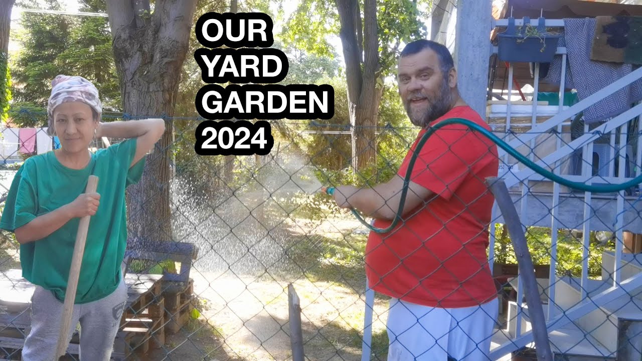 OUR YARD GARDEN 2024/HELPING OUR NEIGHBOR CLEANING THE YARD/TANGKHUL VLOG