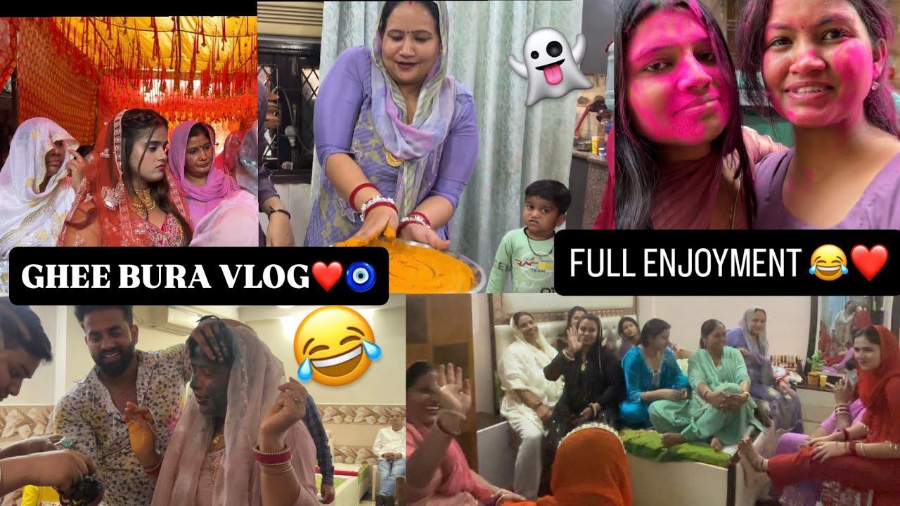 GHEE BURA VLOG ❤️🫶🏻 FULL ENJOYMENT 😂#vlog #vlogger #vlogging #ytshorts 