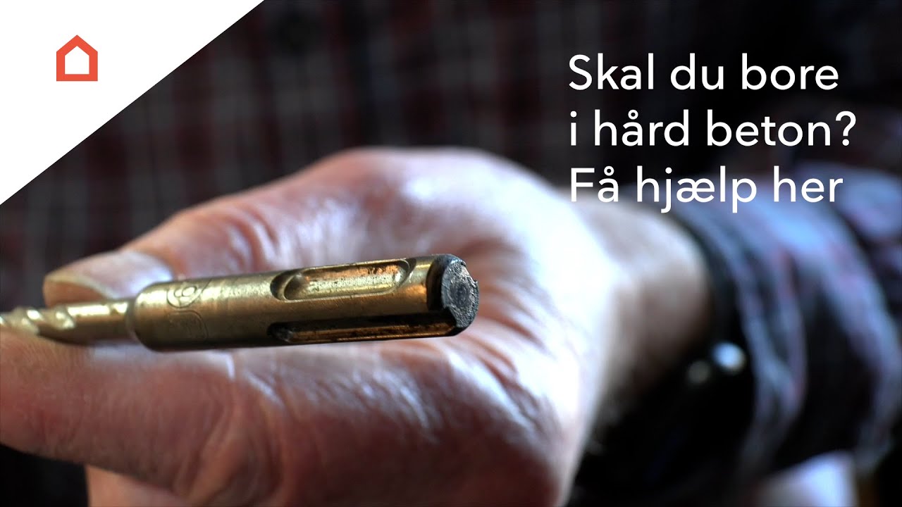 Tips til at bore i beton