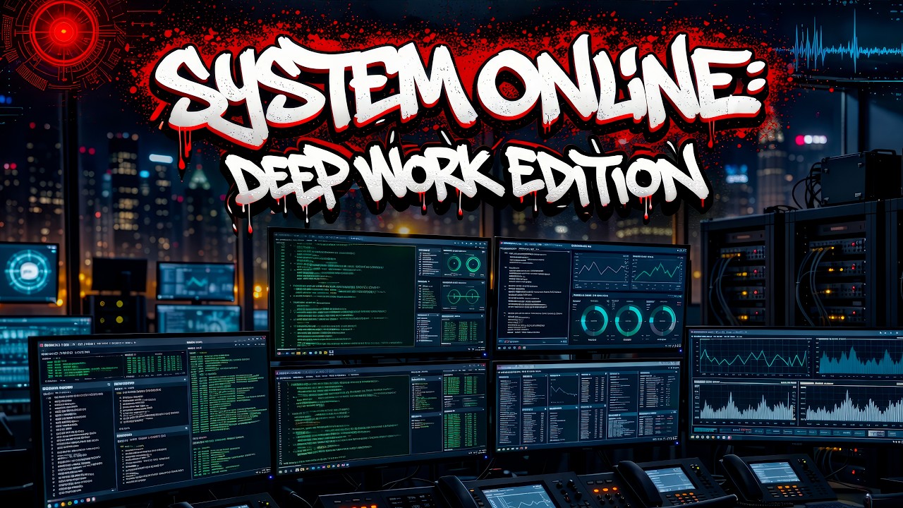 System Online: Deep Work Edition 🖥️ Cyber Coding Soundtrack