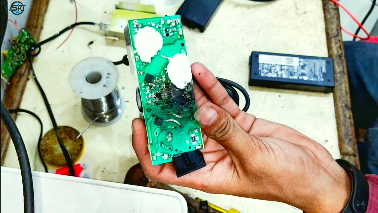 Dell Laptop Burn Charge Repair | How to Repair laptop Charger