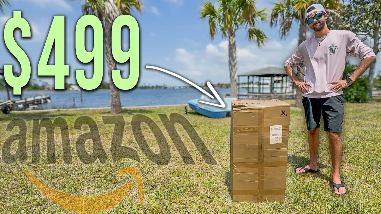 Unboxing Amazon's Cheapest Fishing Kayak 