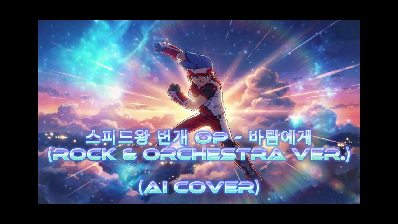 스피드왕 번개 오프닝 - 바람에게 (락 & 오케스트라 Ver.) [AI 커버]