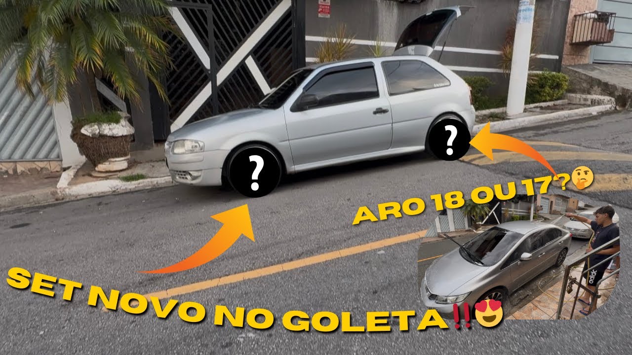 RODAS NOVAS NO GOLETA‼️😍 - LAVEI OS CARROS E OLHA NO QUE DEU🤦🏻‍♂️🌧️