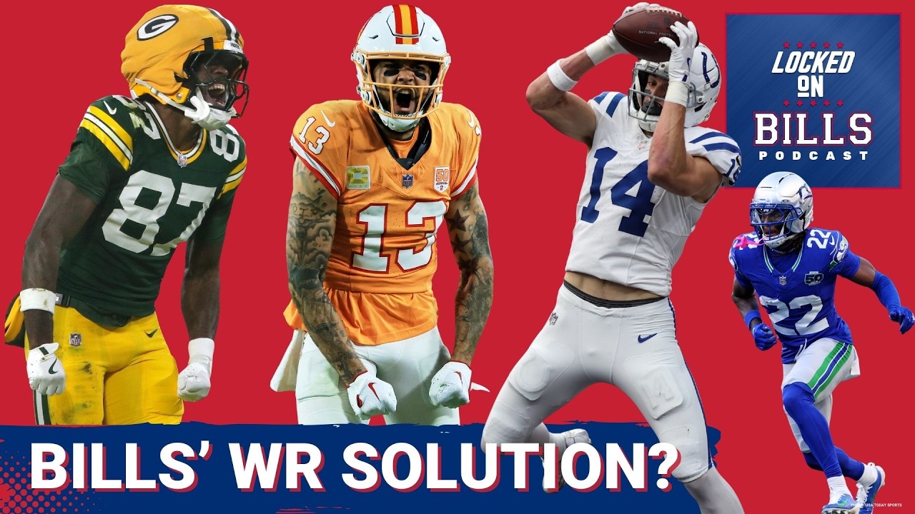 Mike Evans, Alec Pierce LEAD Buffalo Bills Free Agent RECEIVER Options Ready to SHAKE Things Up