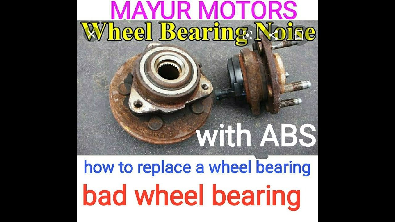 How to replace(change)Wheel bearing#Maruti Suzuki swift front wheel bearing replace with ABS bearing
