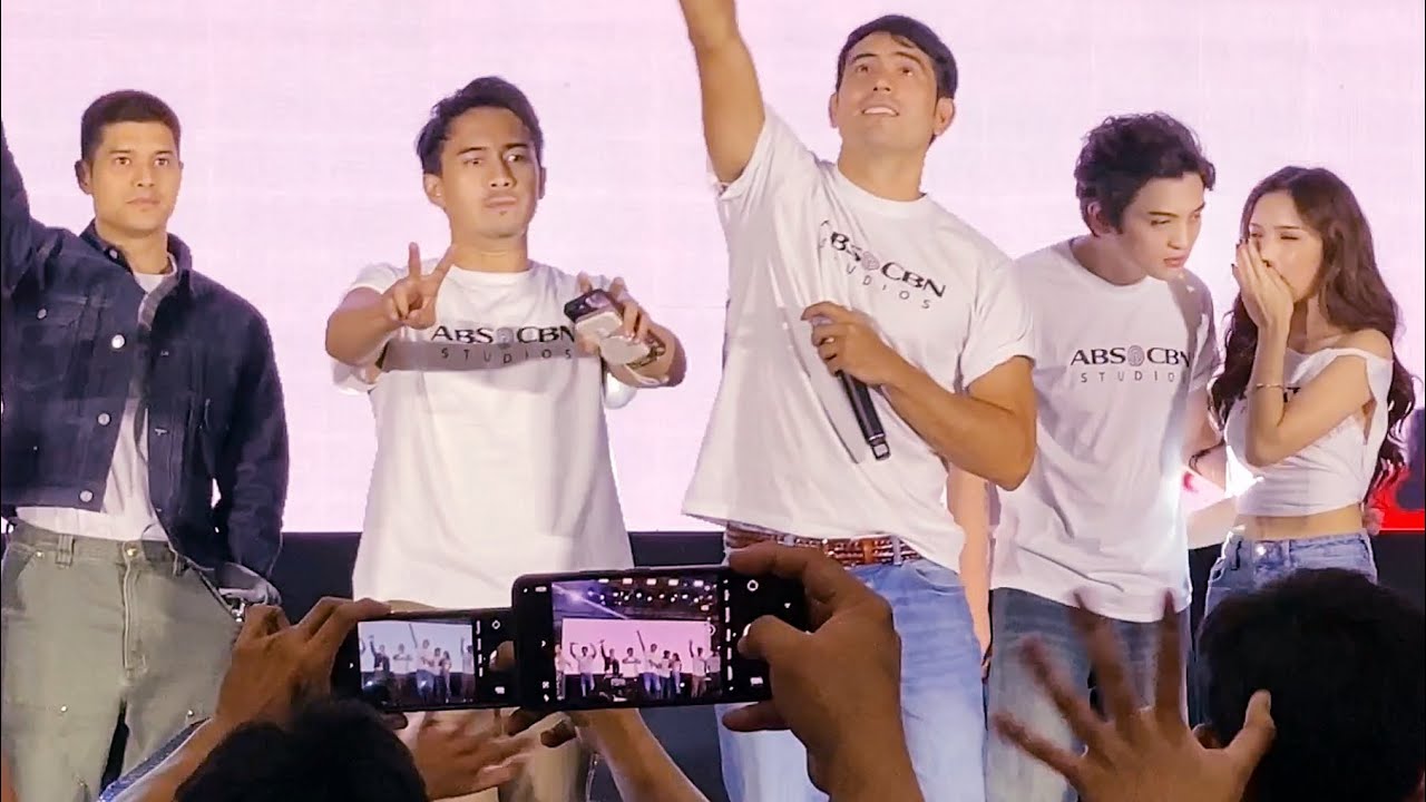 GERALD ANDERSON FRANSETH JC DE VERA & CASTS OF SINS OF THE FATHER MALL SHOW AT ROBINSONS GEN TRIAS