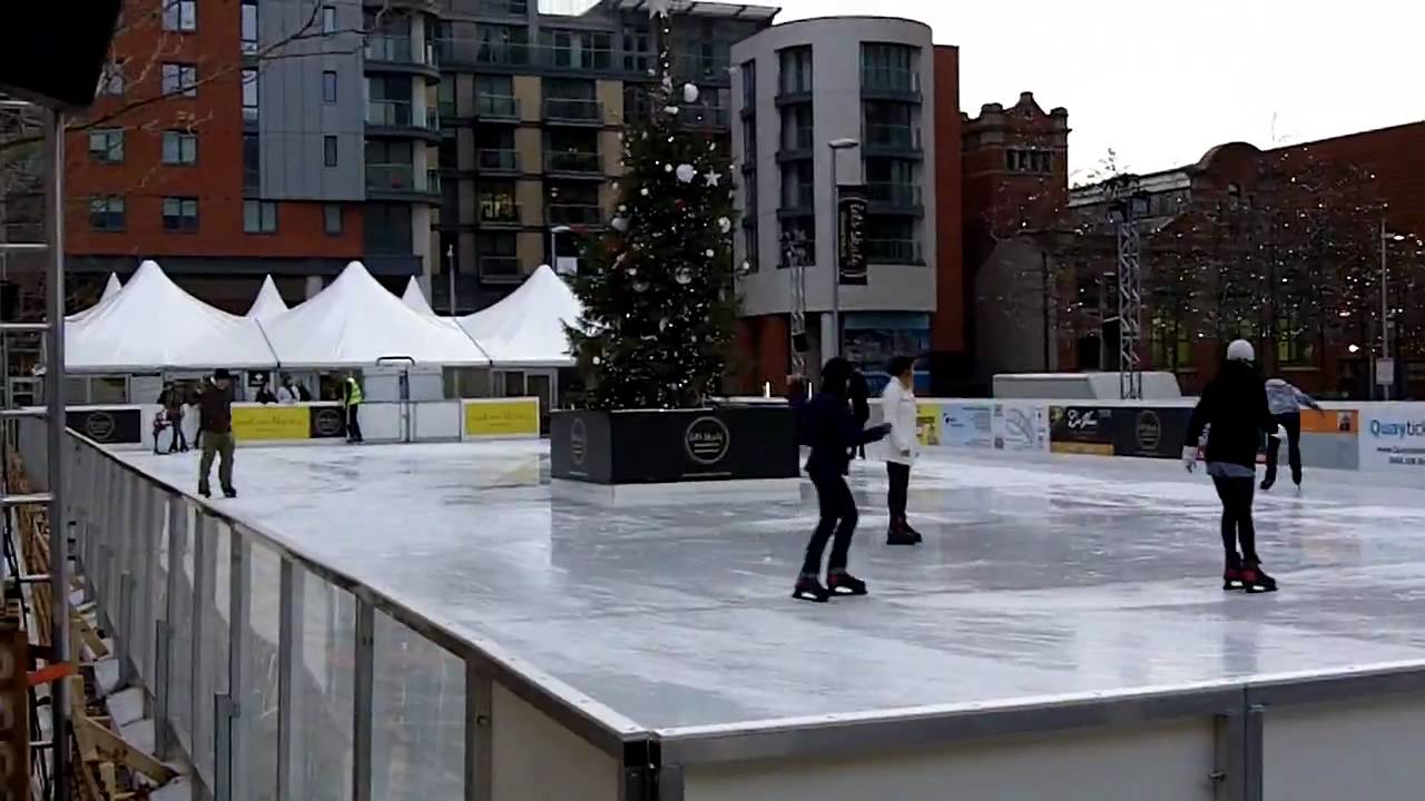 Spinningfields Ice Rink and North Pole Bar