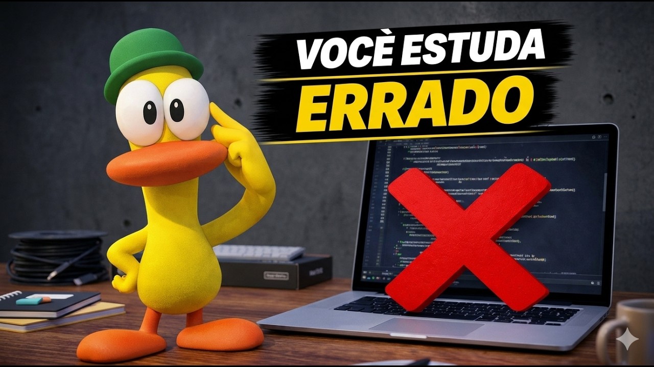 Voc&ecirc; est&aacute; estudando PROGRAMA&Ccedil;&Atilde;O ERRADO (fa&ccedil;a isso)