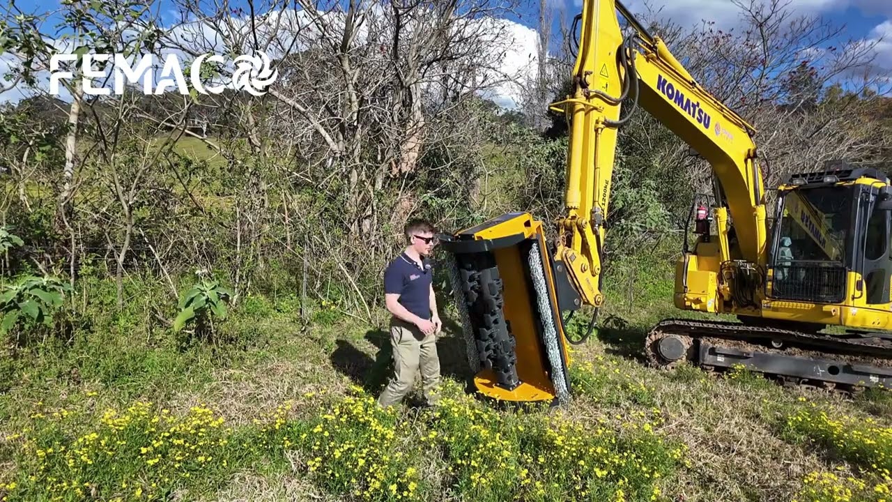 FEMAC T13 MZ130 REV Excavator Mulcher YT