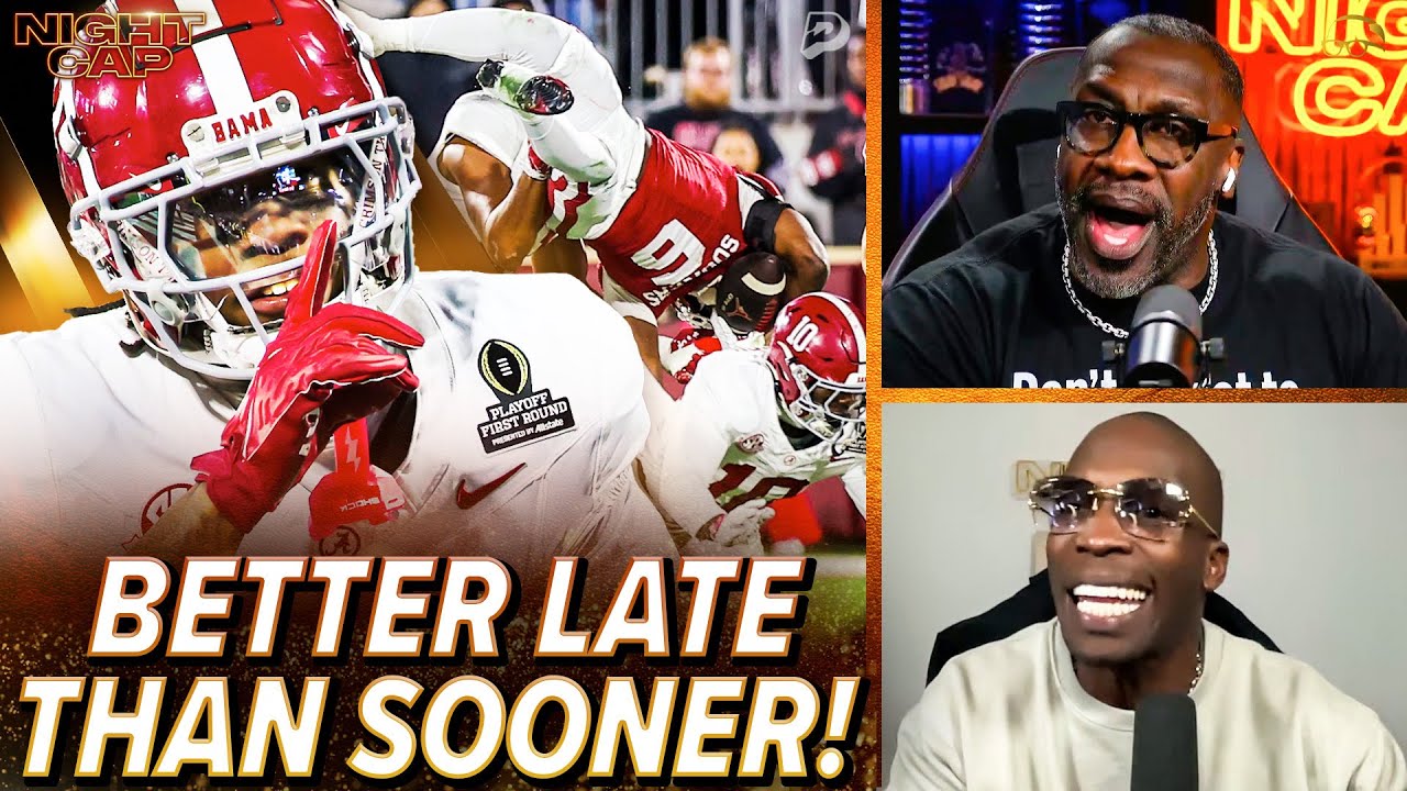 Unc & Ocho REACT to #9 Alabama STORMING BACK vs #8 Oklahoma to reach the Rose Bowl! | Nightcap