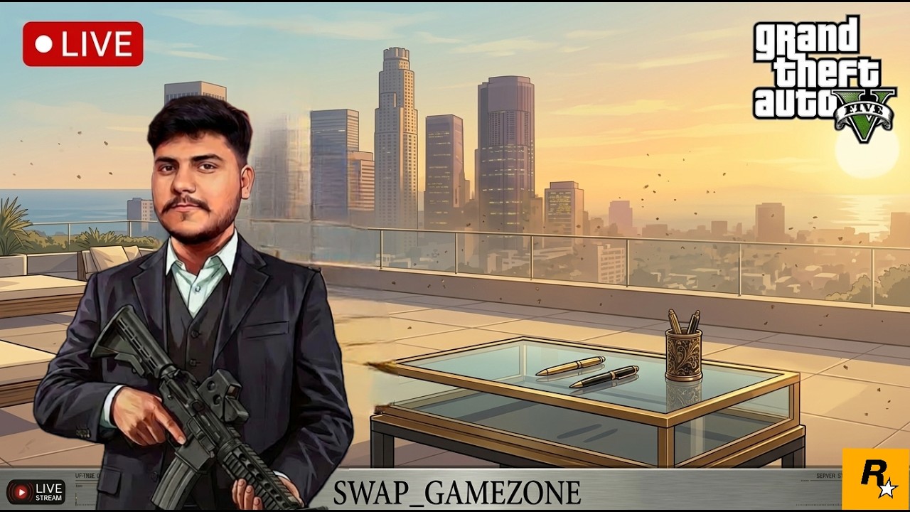 🔴GTA 5 KA ASLI HERO IS HERE | @SWAP_GAMEZONE @shreemanlegendliveofficial