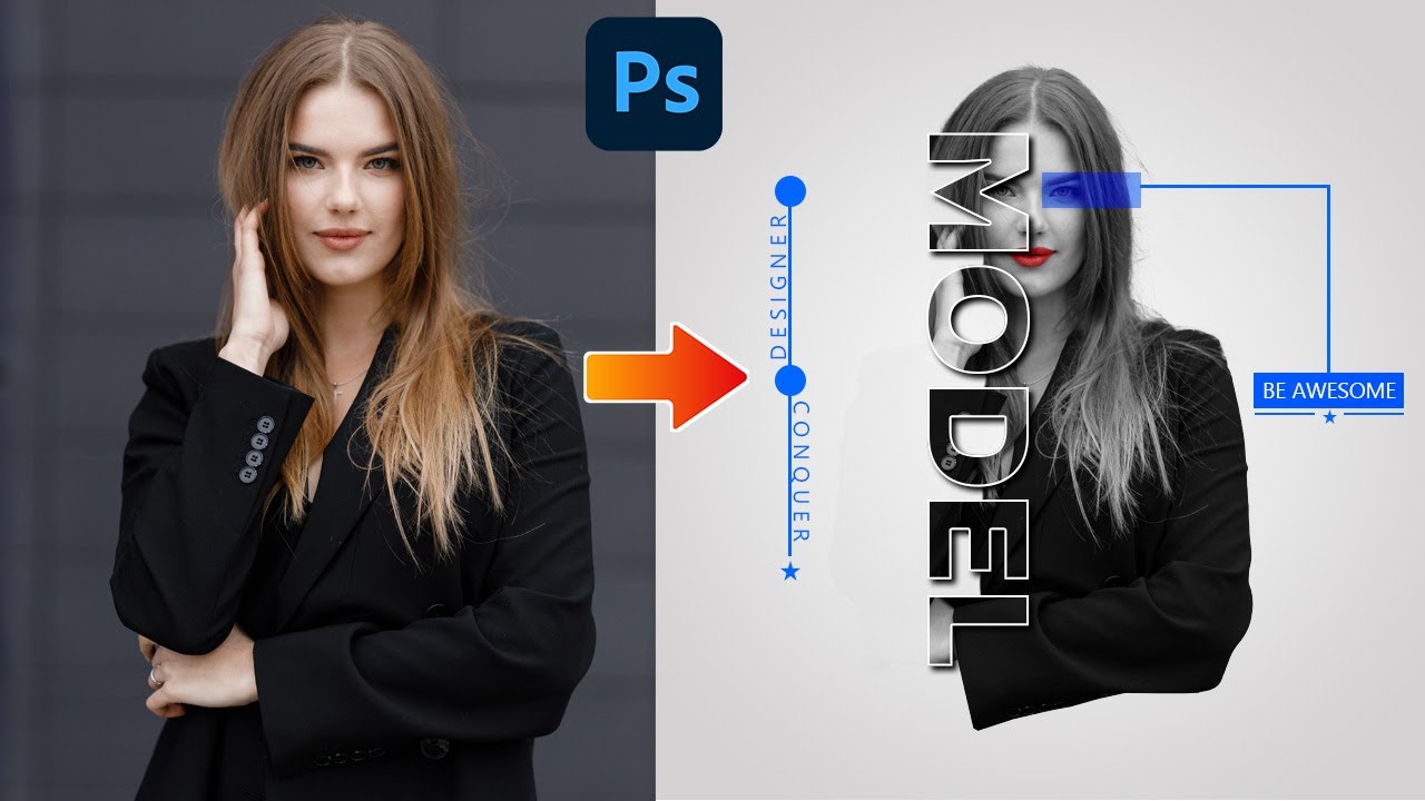 How To Make Professional Model Design In Photoshop 2024 | Full Tutorial |