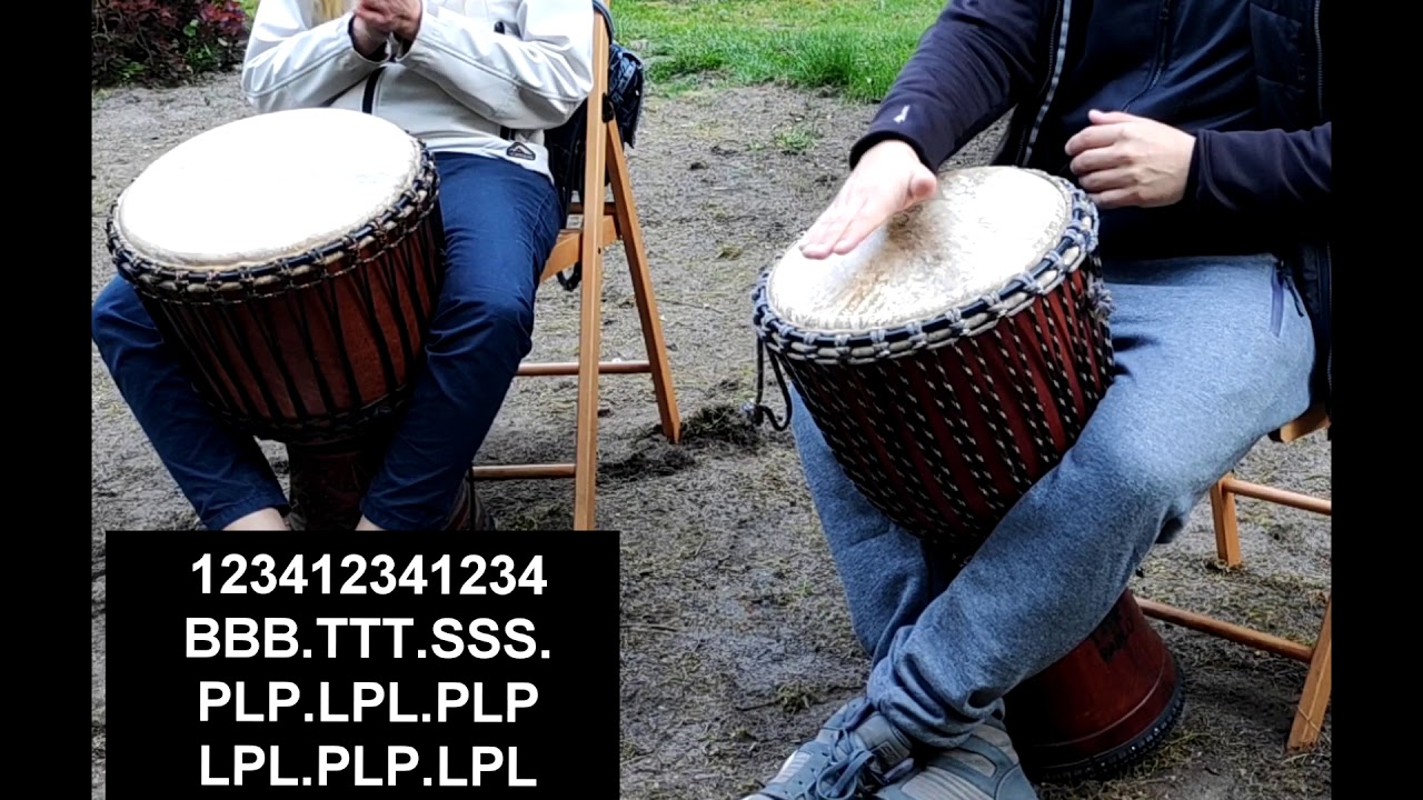 Ćwiczenia - technika gry na djembe