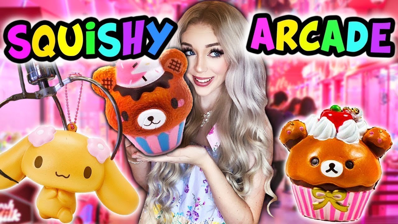 ВЫИГРАЙТЕ ИГРУШКИ-СКВИШИ В ИГРОВОМ ЗАЛЕ! Squishy Arcade ПОБЕДИЛ!