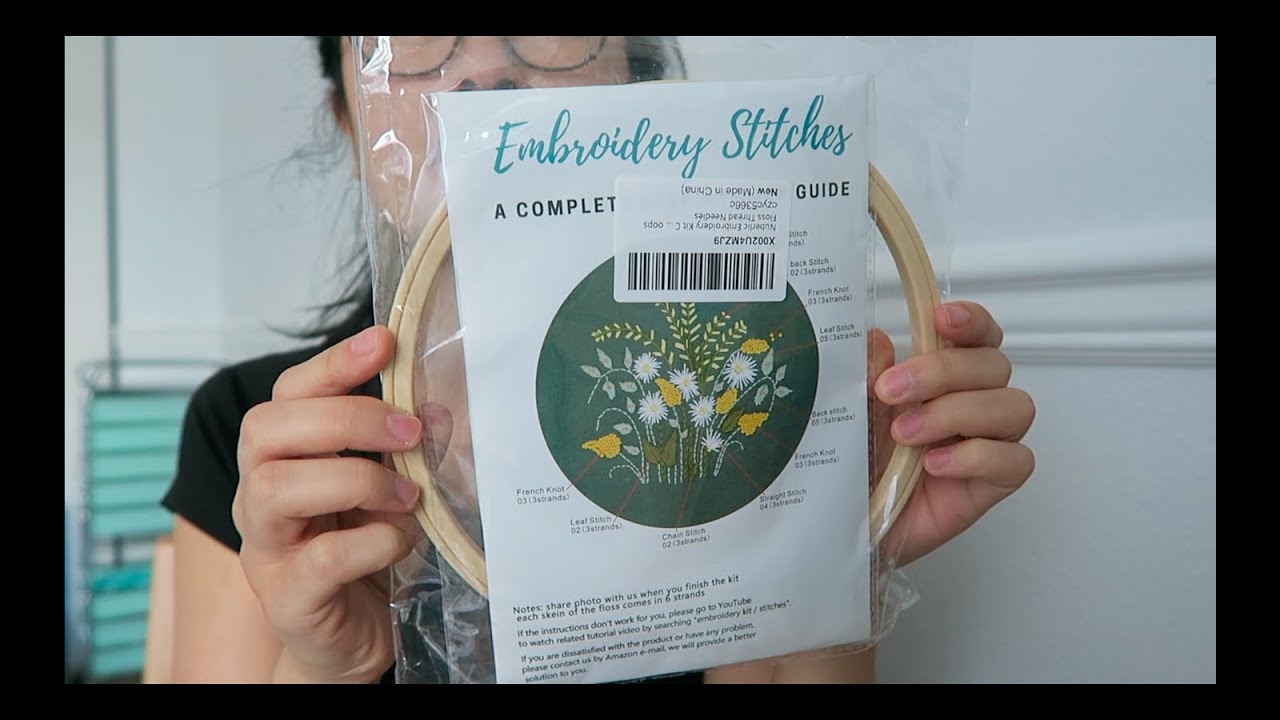 Nuberlic Embroidery Kit: Unboxing