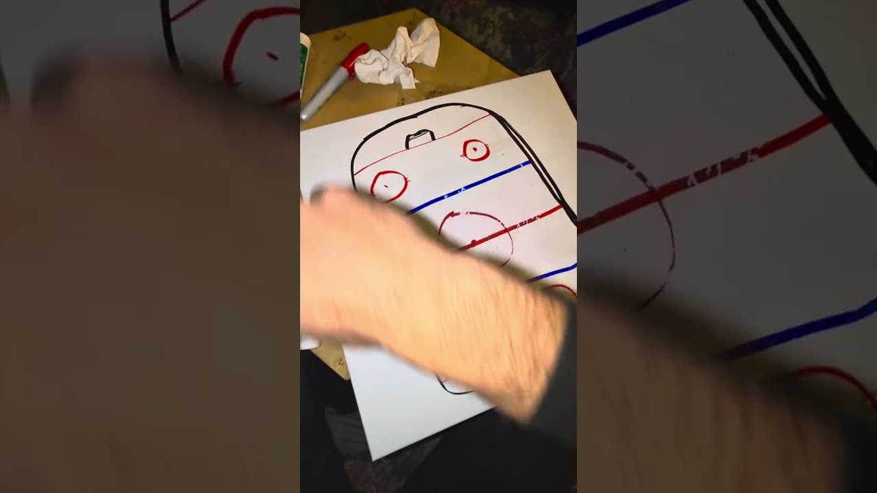Neutral zone to rush play