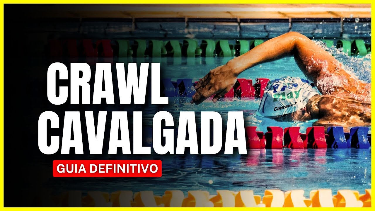 ✅ [APRENDA] CRAWL MAIS EFICIÊNTE QUE EXISTE - COMO FAZER NADO CRAWL CAVALGADO DO ZERO