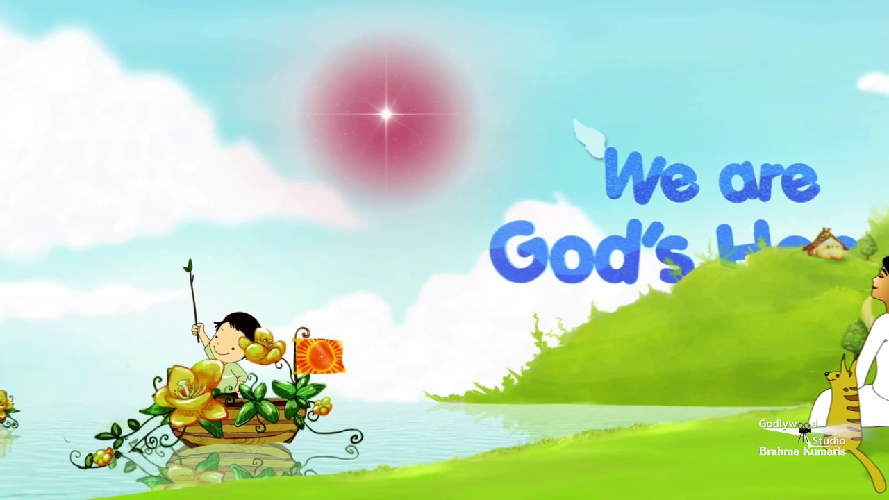 Ham param pita ke bachhe hai | Cartoon | Brahmakumaris