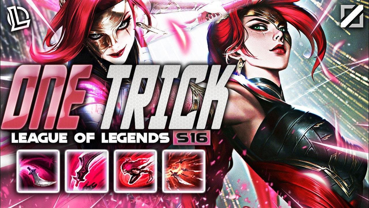 KATARINA MONTAGE #48 - ONE TRICK | Ez LoL Plays