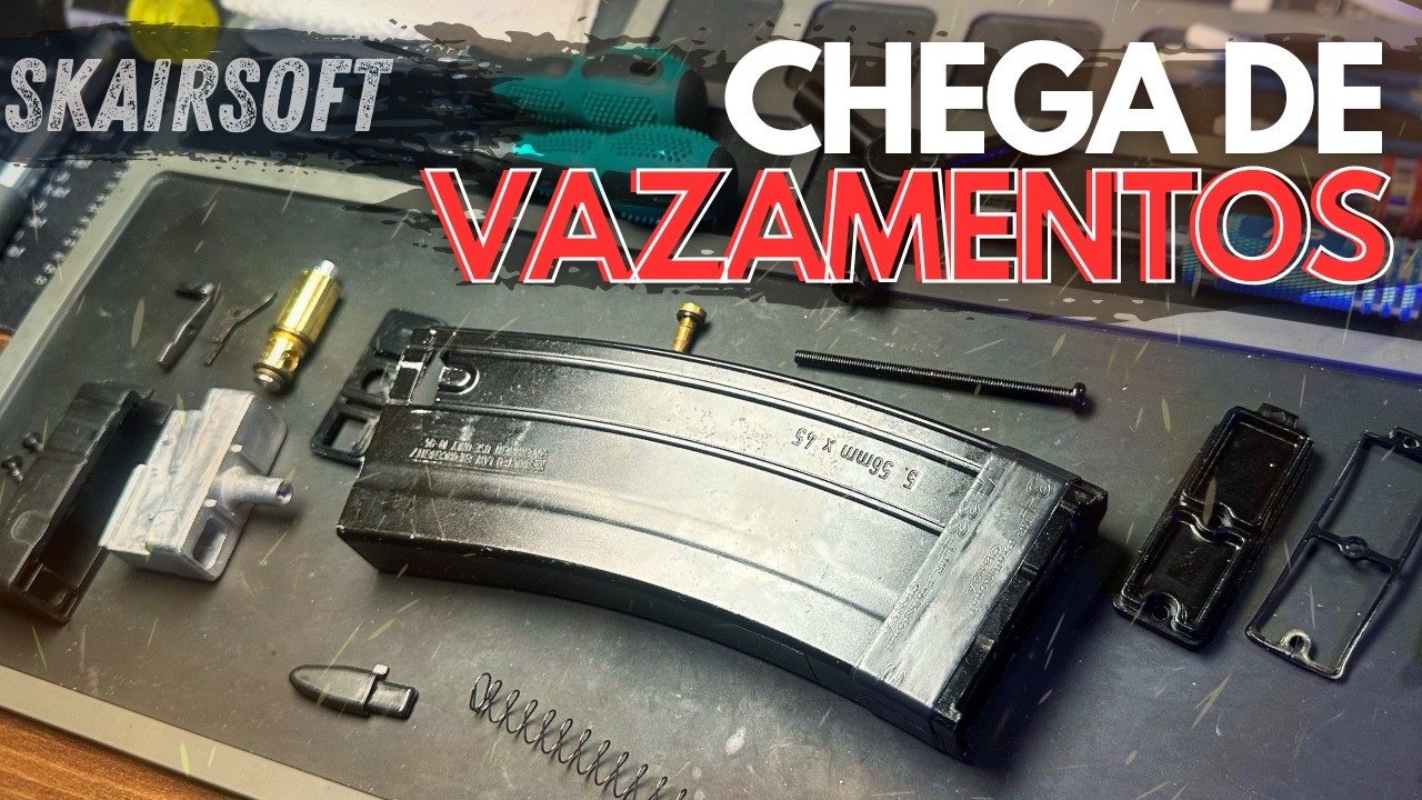 GUIA DEFINITIVO PARA MANUTENÇÃO DE MAGAZINES GBB / GBBR | DICAS DE AIRSOFT