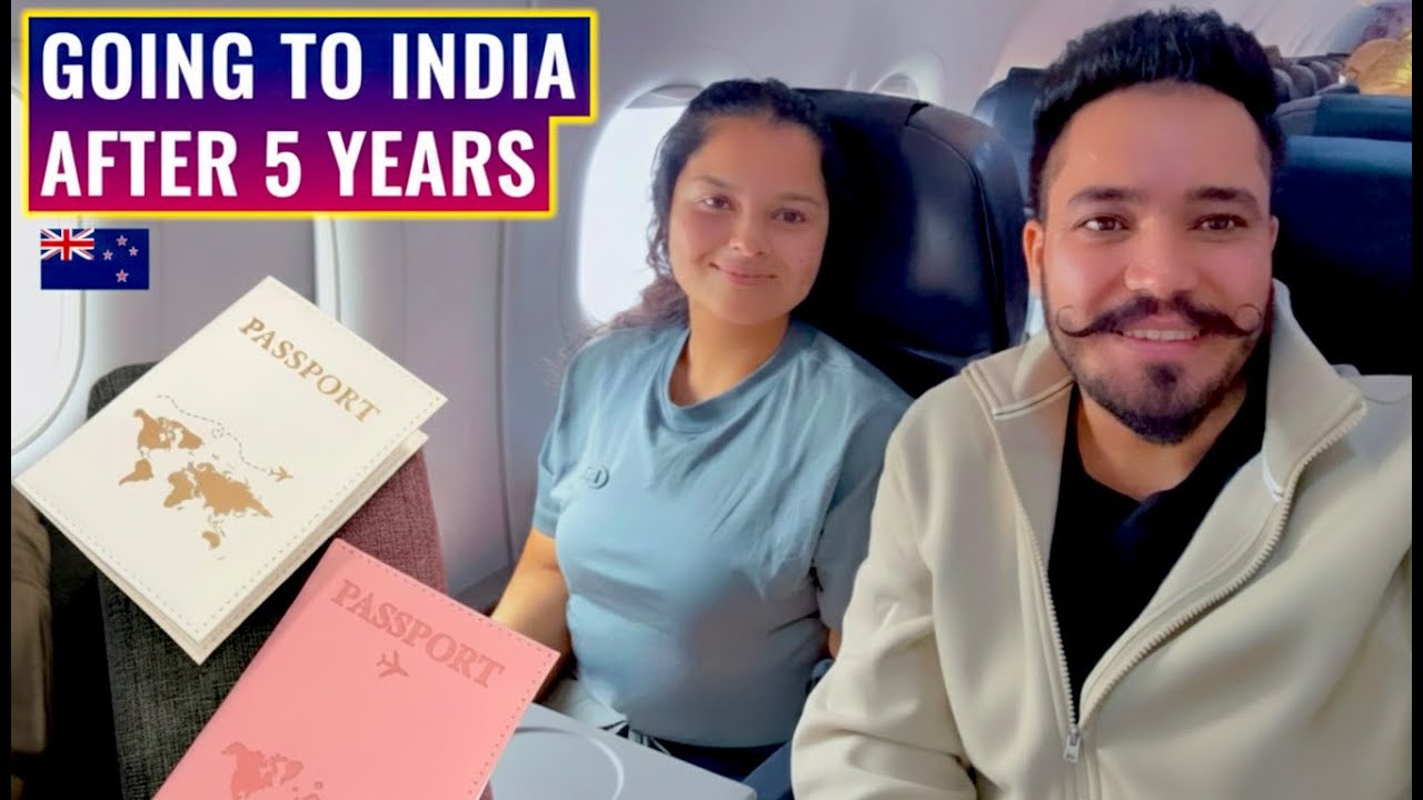 Our Wedding Journey | Part 2 - Flying to India After 5 Years 🇮🇳✈️