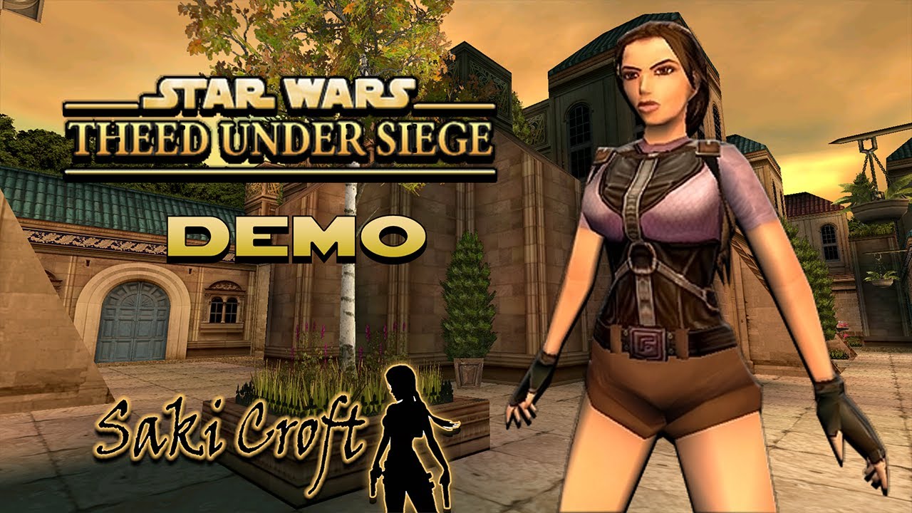TRLE Star Wars  - Theed Under Siege (Demo) Full Walkthrough