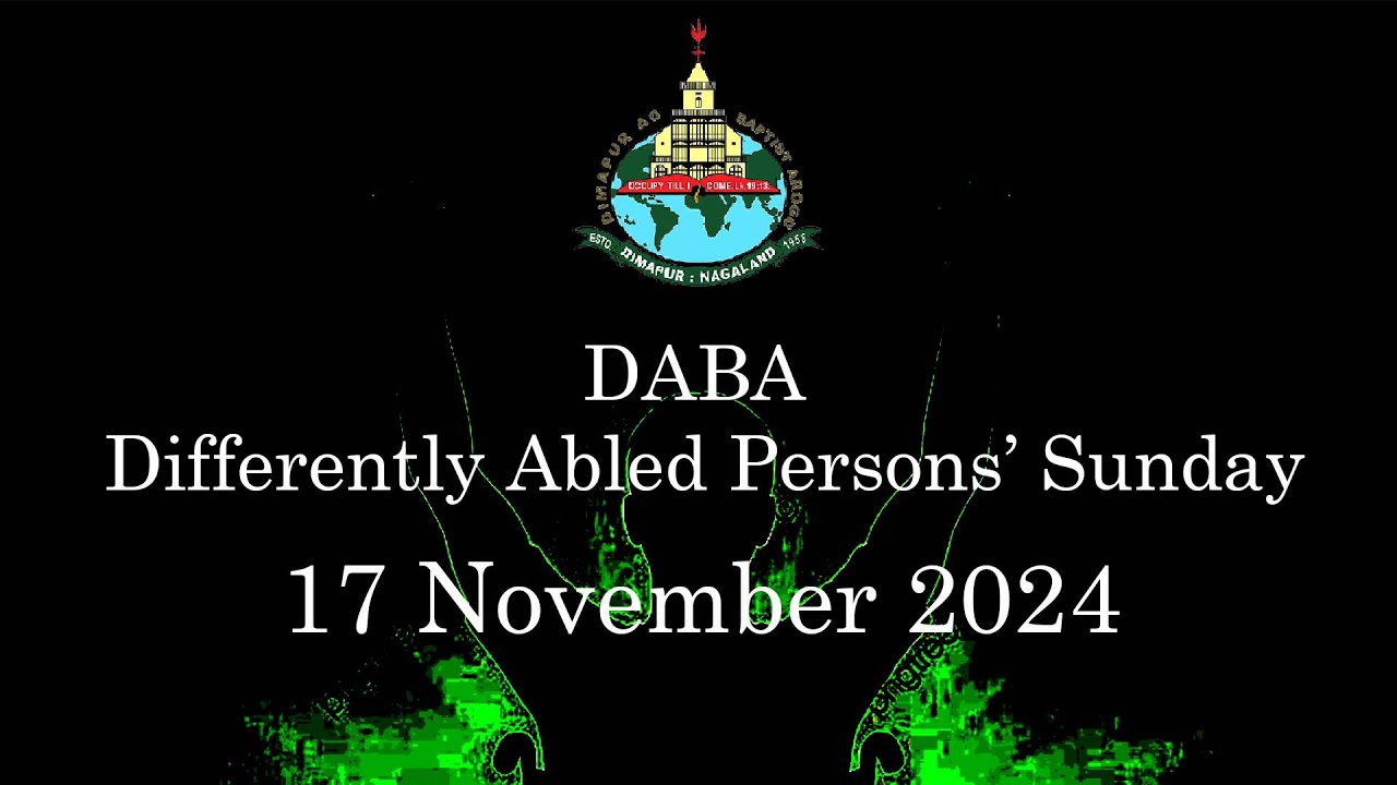DABA  | 17 November 2024 | Differently Abled Persons' Sunday