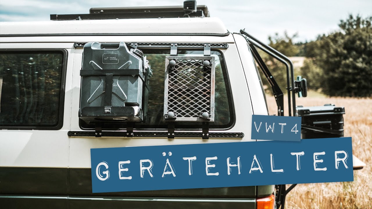 Offroad Gerätehalter für den T4 | Stauraumerweiterung Part 03