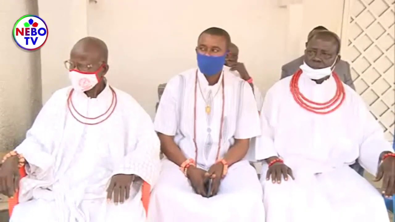 Ikele Ceremony In Oba Palace In Benin -  New Priest To Holy Arousa Cathedral