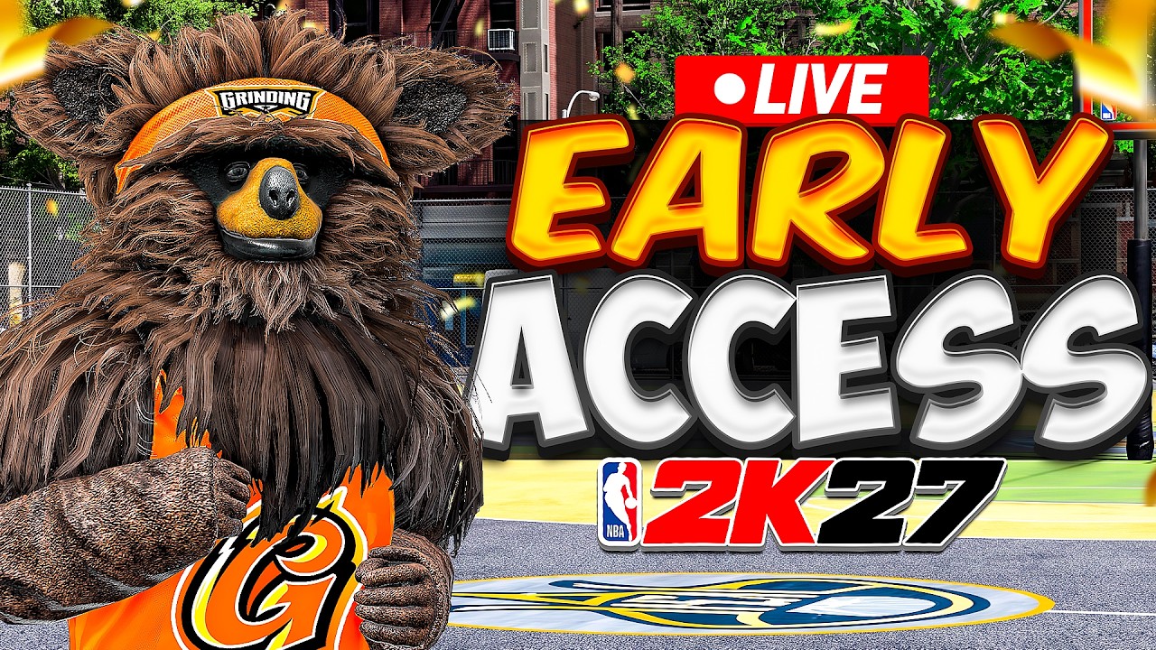 FIRST LOOK AT NBA 2K27 PARK! *LIVE* EARLY ACCESS to NBA 2K27! MAKING OUR FIRST BUILD LIVE!