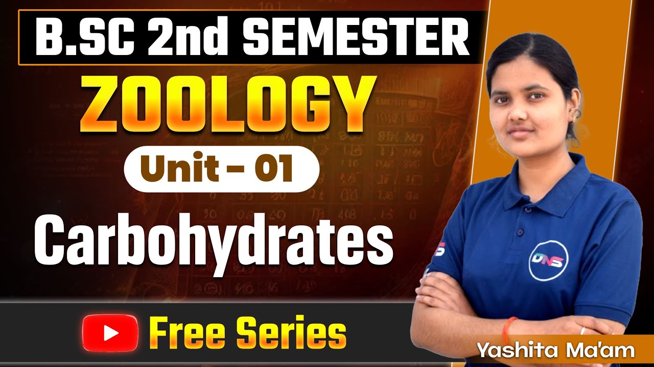 B.Sc 2nd Semester Zoology Unit-01 Carbohydrates || 2nd Semester Unit-01 Zoology